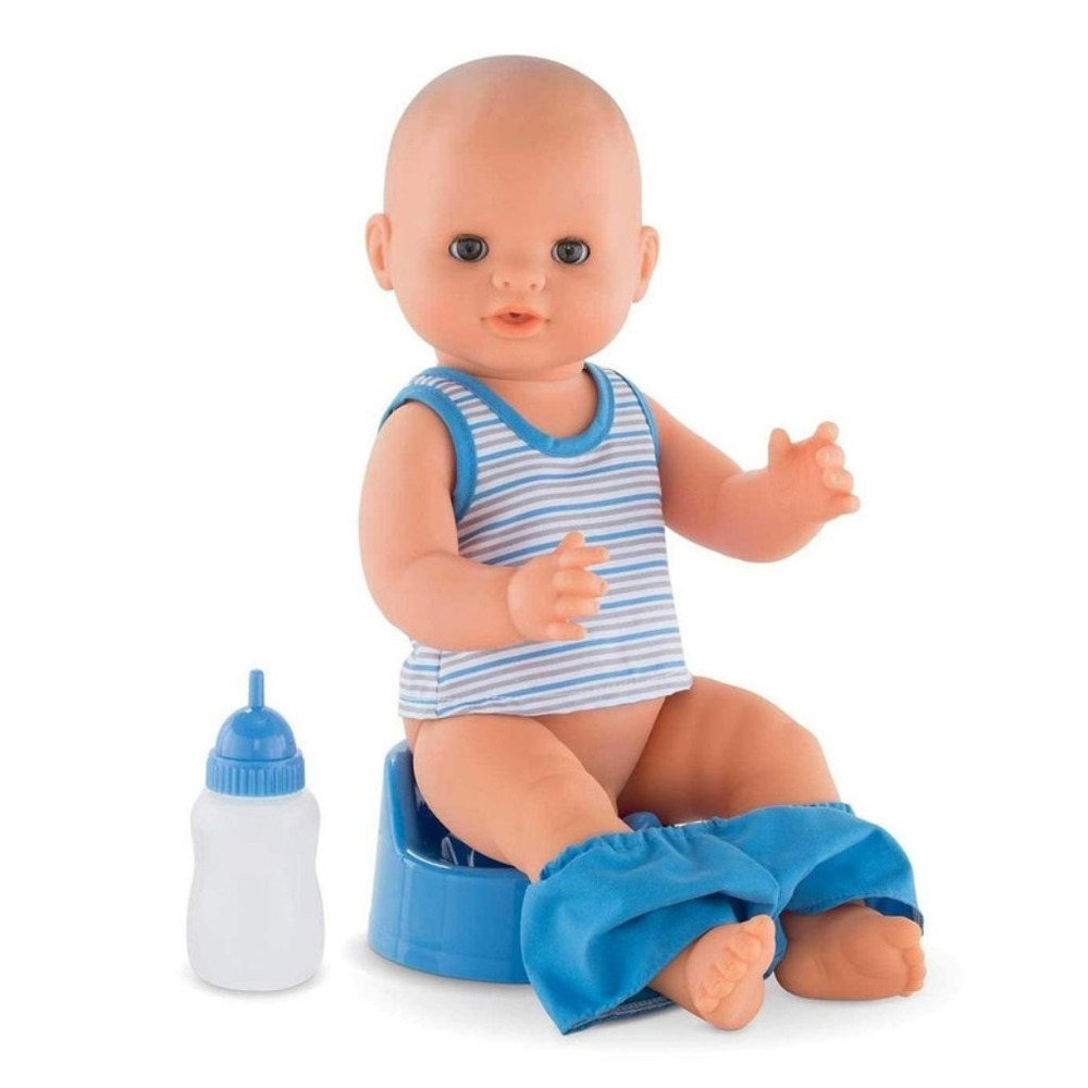 Corolle Drink and Wet Potty Training  Doll For Boy-Paul 14" New in Box